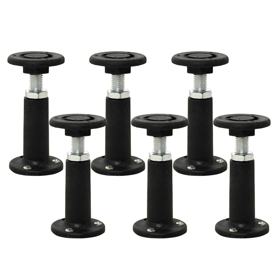 Pack Of 6 Legs Feet Clips & Screws For Bathroom Shower Enclosure Trays