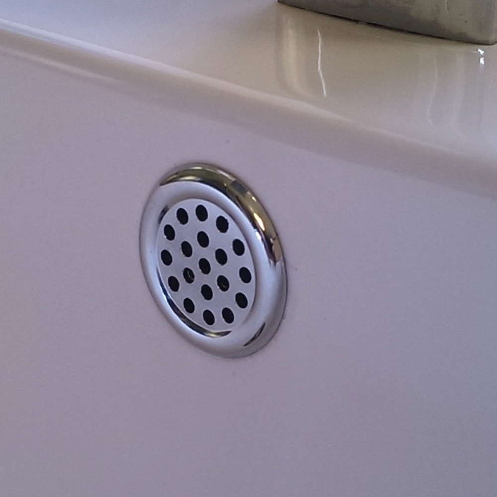 sink overflow cover